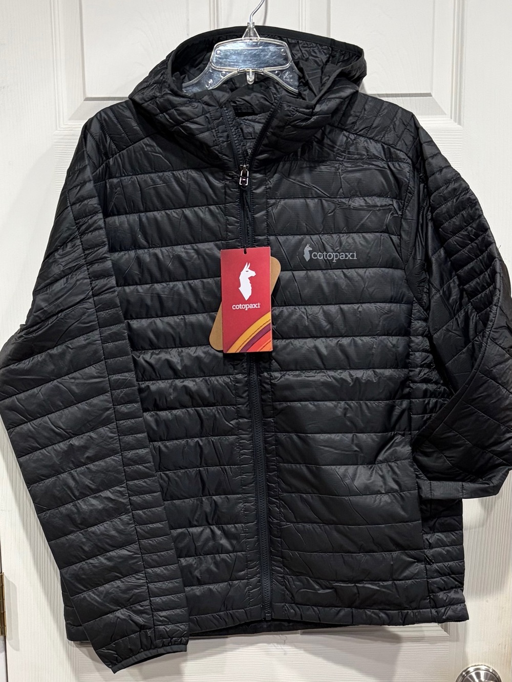 Cotopaxi Men's Medium Capa Insulated Hooded Jacket Charcoal Grey NWT Puffer